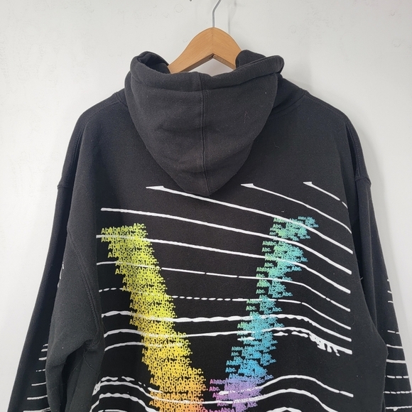 Advisory Board Crystals x Lil Wayne Men's Large Rare Carter V ABC Black Hoodie - Picture 13 of 15